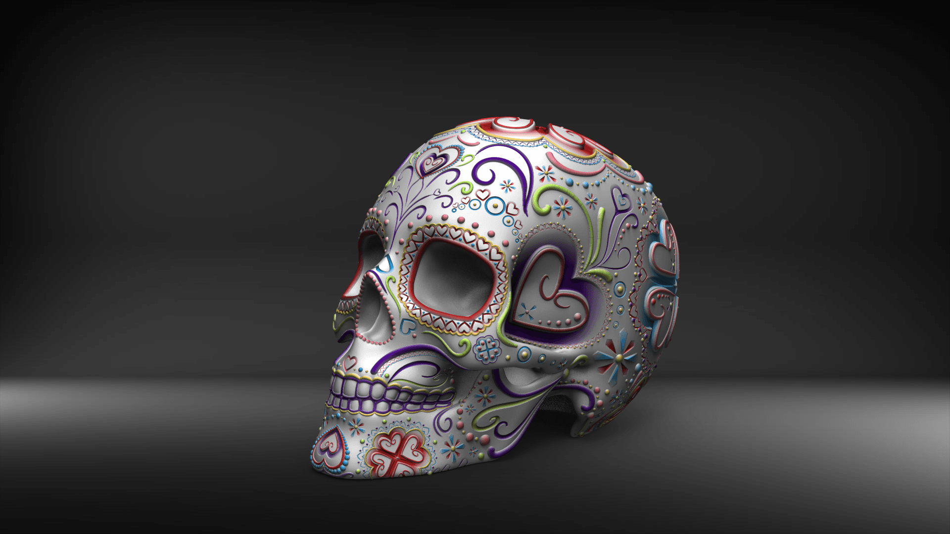 Sugar Skull 3d model