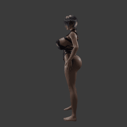 Curvy Ivy Valentine 3d model