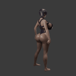 Curvy Ivy Valentine 3d model