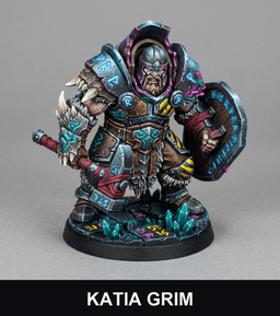Iris and Orin - Katia Grim STL - DCC Reimagined as 5e-Compatible Characters 3d model