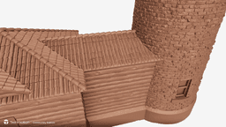 LIGHTHOUSE TEXTURED - CRISP POINT 3d model
