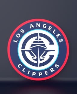LA Clippers - LED Strip compatible 3d model