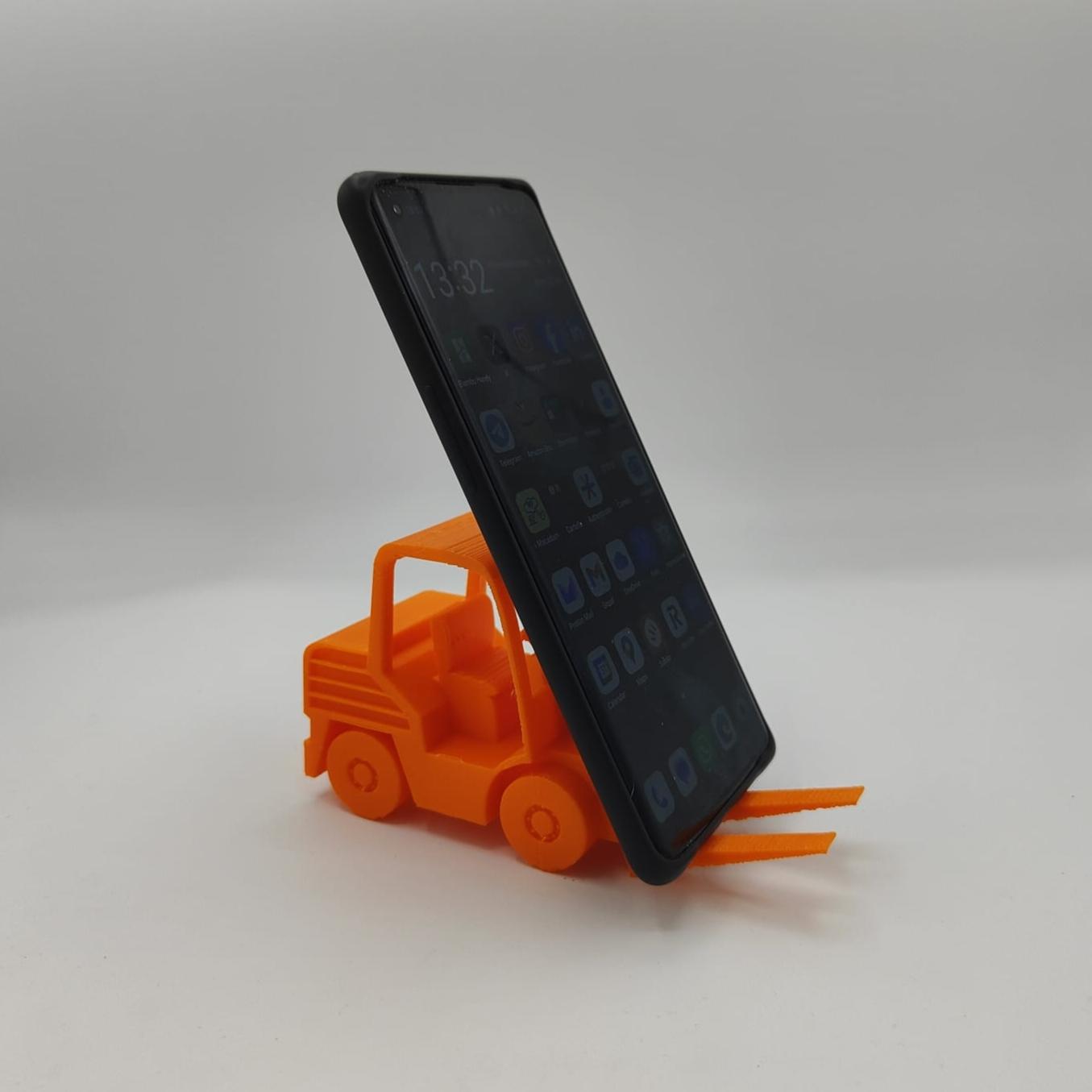 Forklift Phone stand 3d model