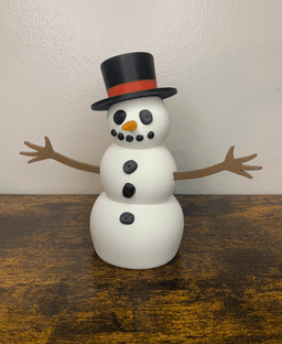 Snow Man Kit 3d model