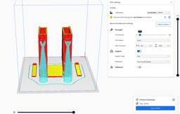Battery Organizer - Rechargeable Cells 3d model