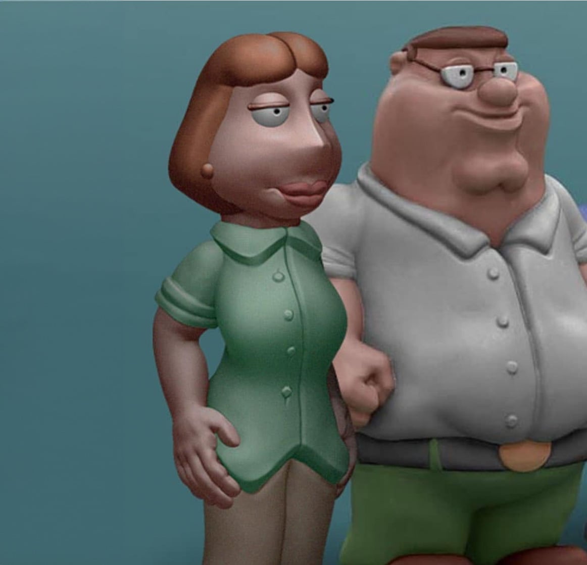 Lois Griffin from Family Guy 3d model