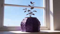 Parametric Bloom Planter – Modern Geometric 3D Printable Plant Pot | Sculptural Vase STL | Minimalis 3d model