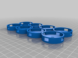 35ml Vallejo Bottle Organizer 3d model