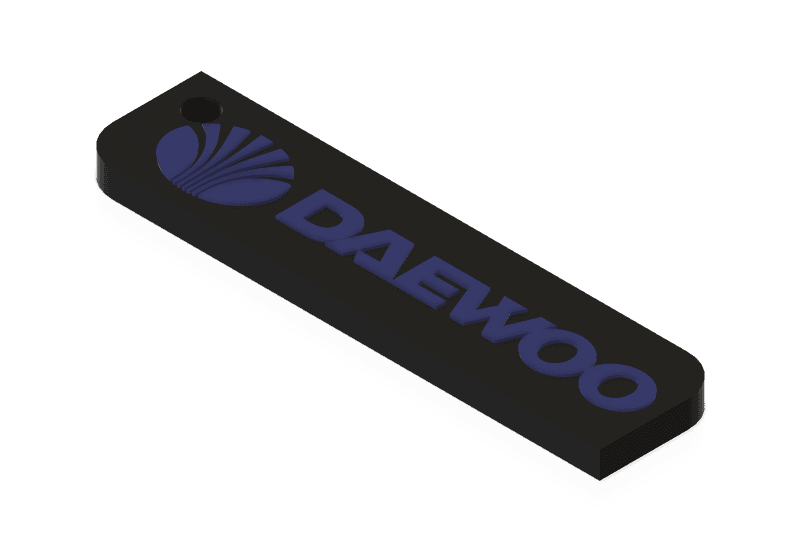 Keychain: Daewoo I 3d model