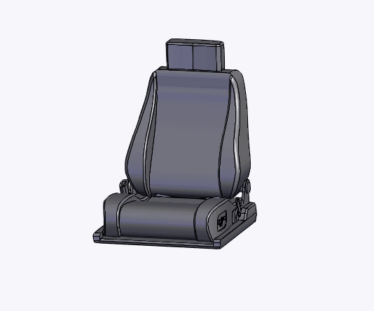 Car Seat 3d model