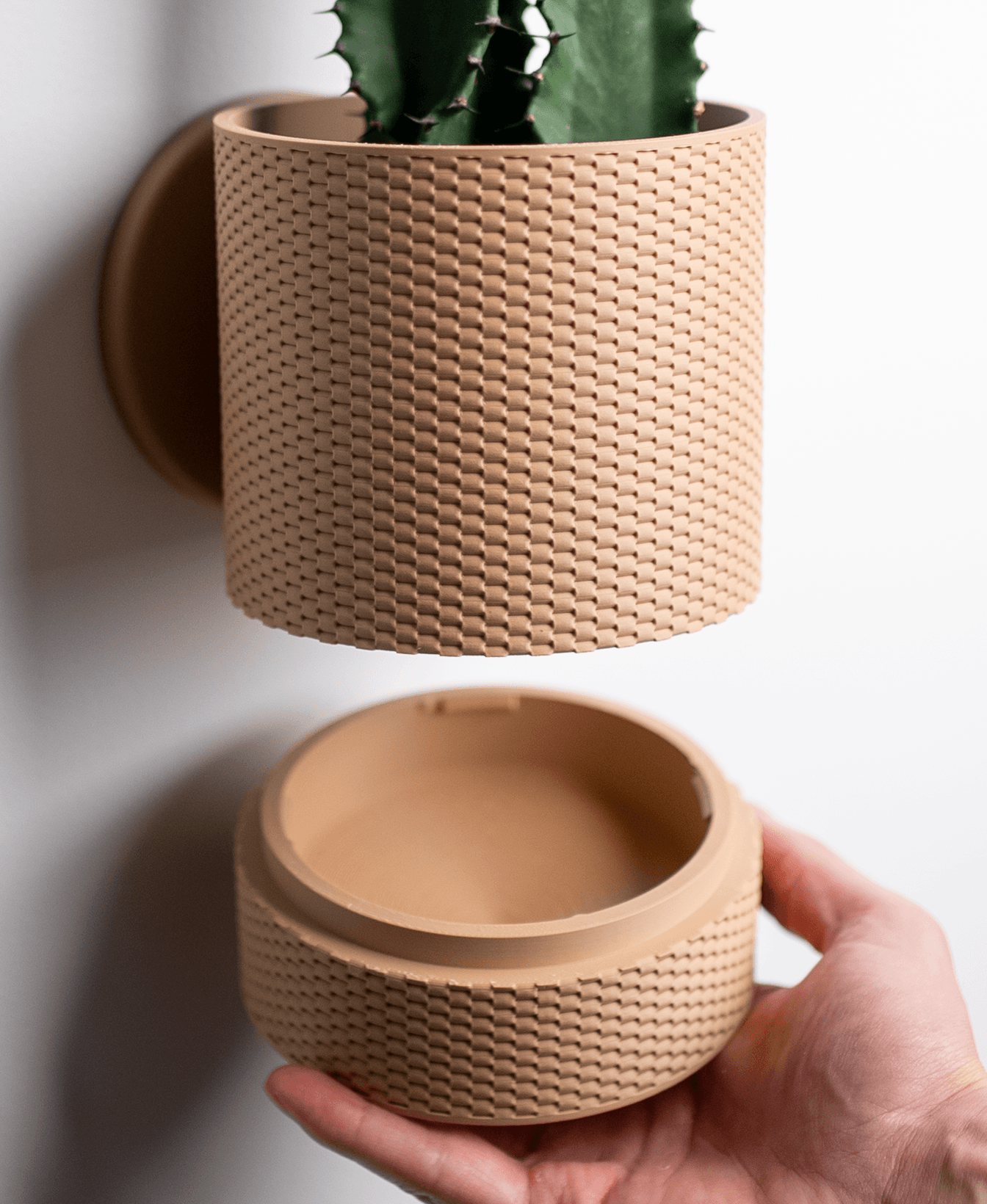 Straight Weave Planter 3d model