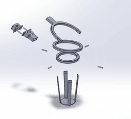 GyroCup Holder 3d model