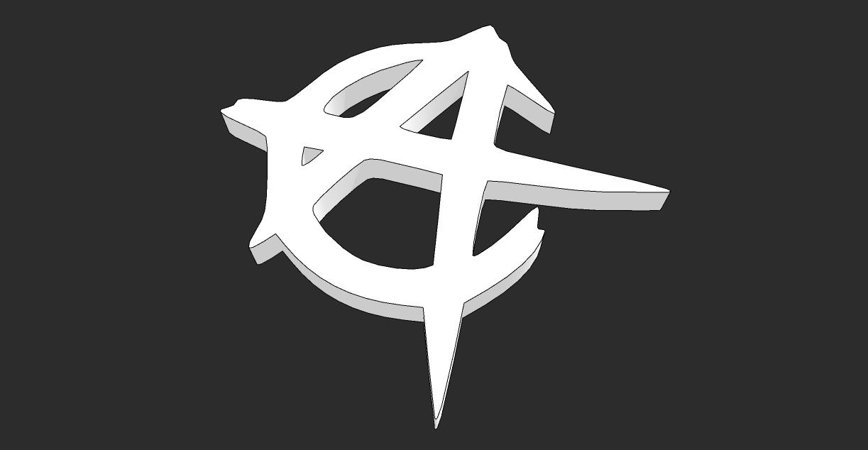Logo Ancap 3d model