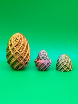 Counterswirl Easter Egg 2024 3d model