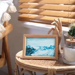 Snow Mountain Oil Painting(Hueforge Painting) 3d model