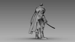 Steel Shadow Warrior 3d model