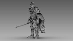 Steel Shadow Warrior 3d model