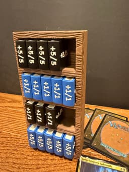 Book Counters and Prepared Token 3d model
