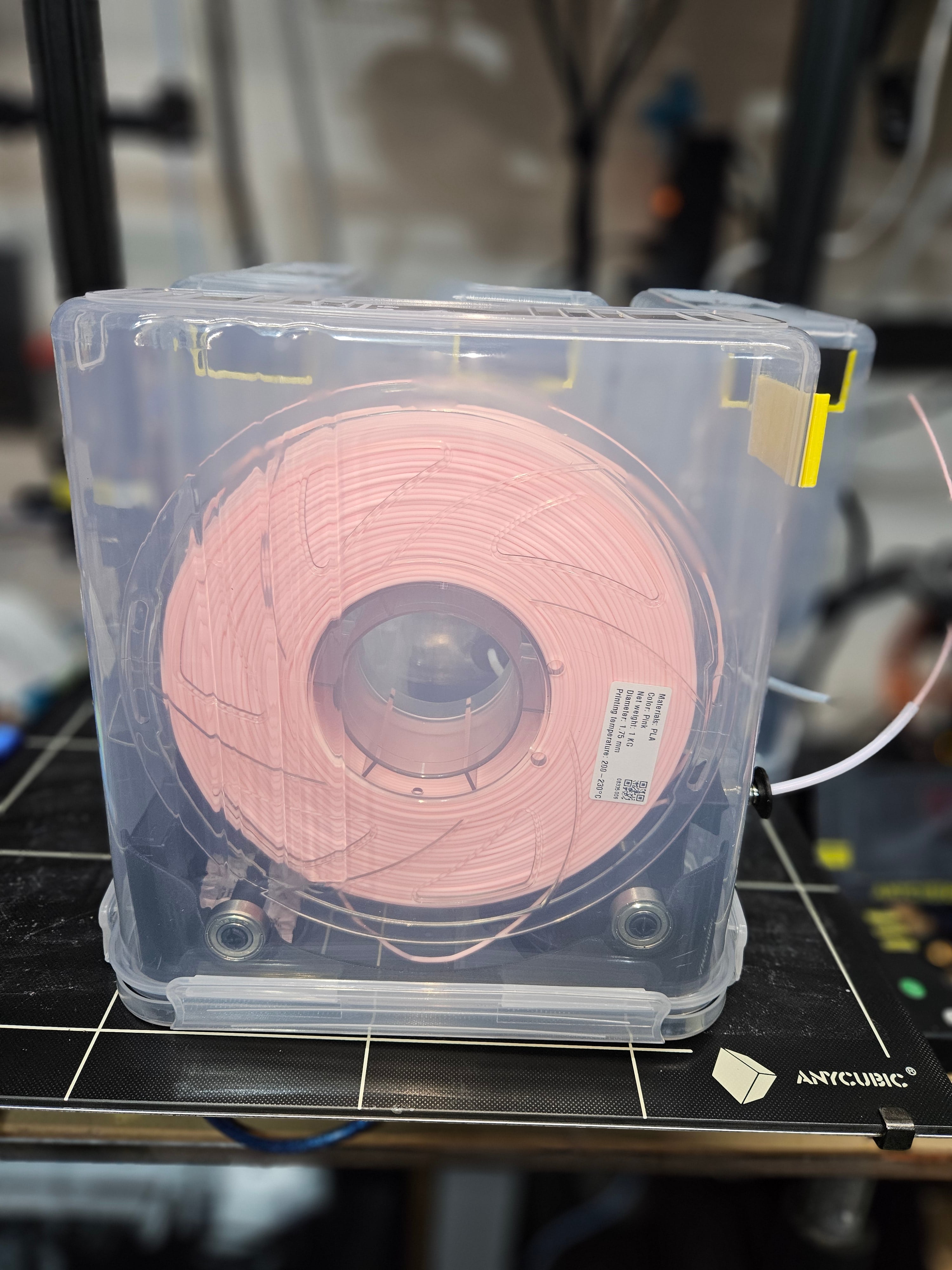 Love the model. Had issues with the nut not wanting to go on straight but other than that, everything fit like a glove. I haven't tried feeding thru it on my Centauri Carbon but it seems like the filament moves freely thru the fitting and PTFE tube. Thank you for sharing.