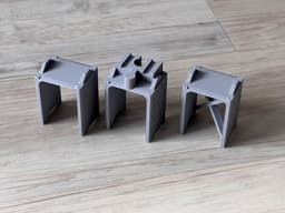 Bridge Support for Wooden Track Train 3d model