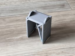 Bridge Support for Wooden Track Train 3d model