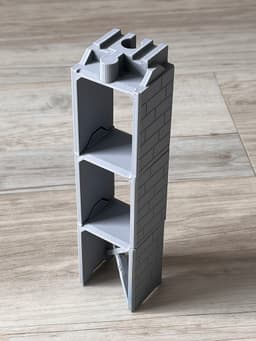 Bridge Support for Wooden Track Train 3d model