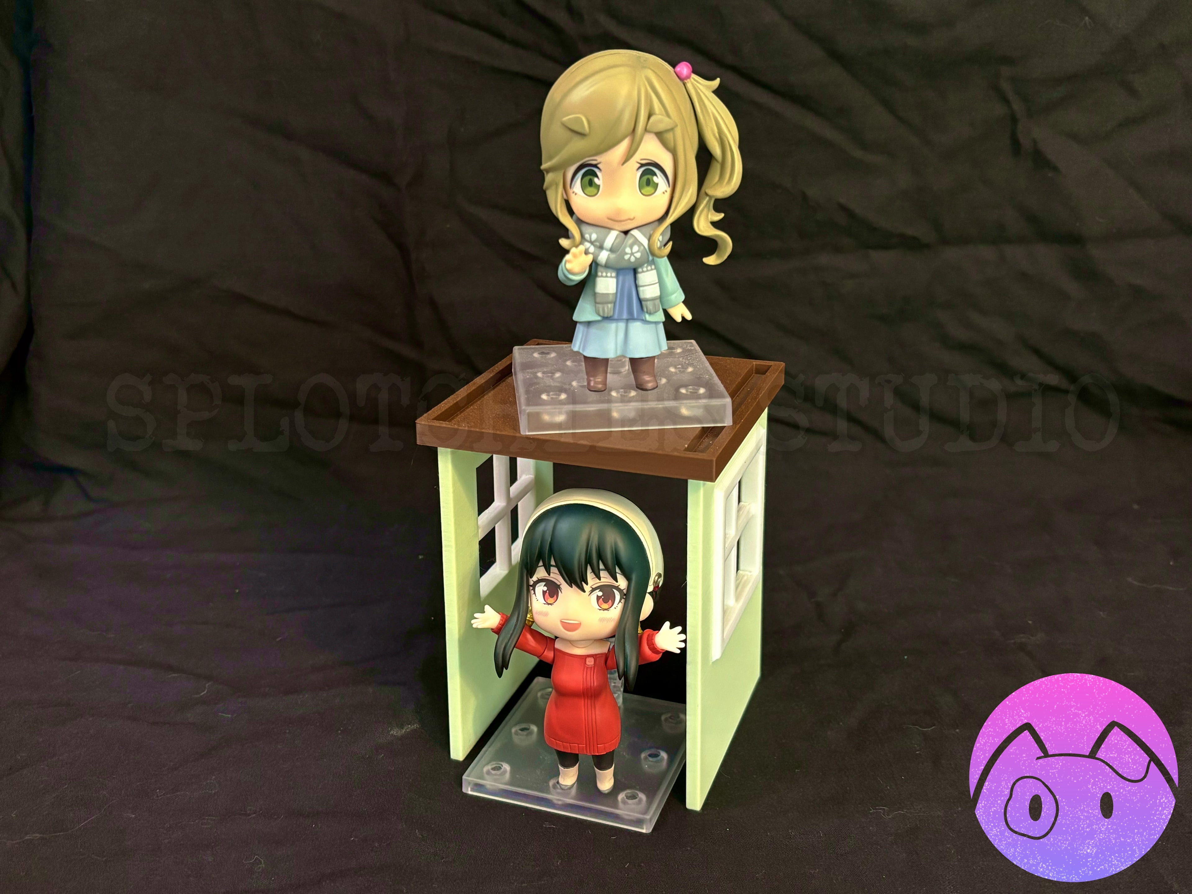 Stacking Nendo Stand - House 1 3d model