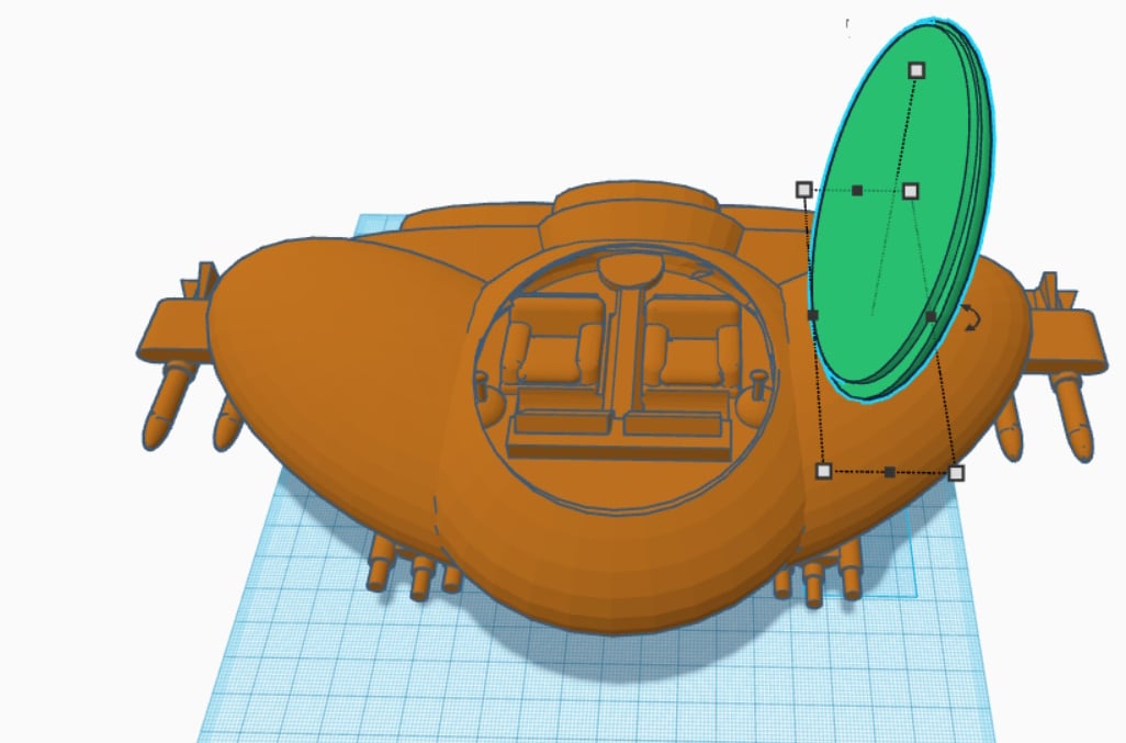 Basic Small Fighter 3d model