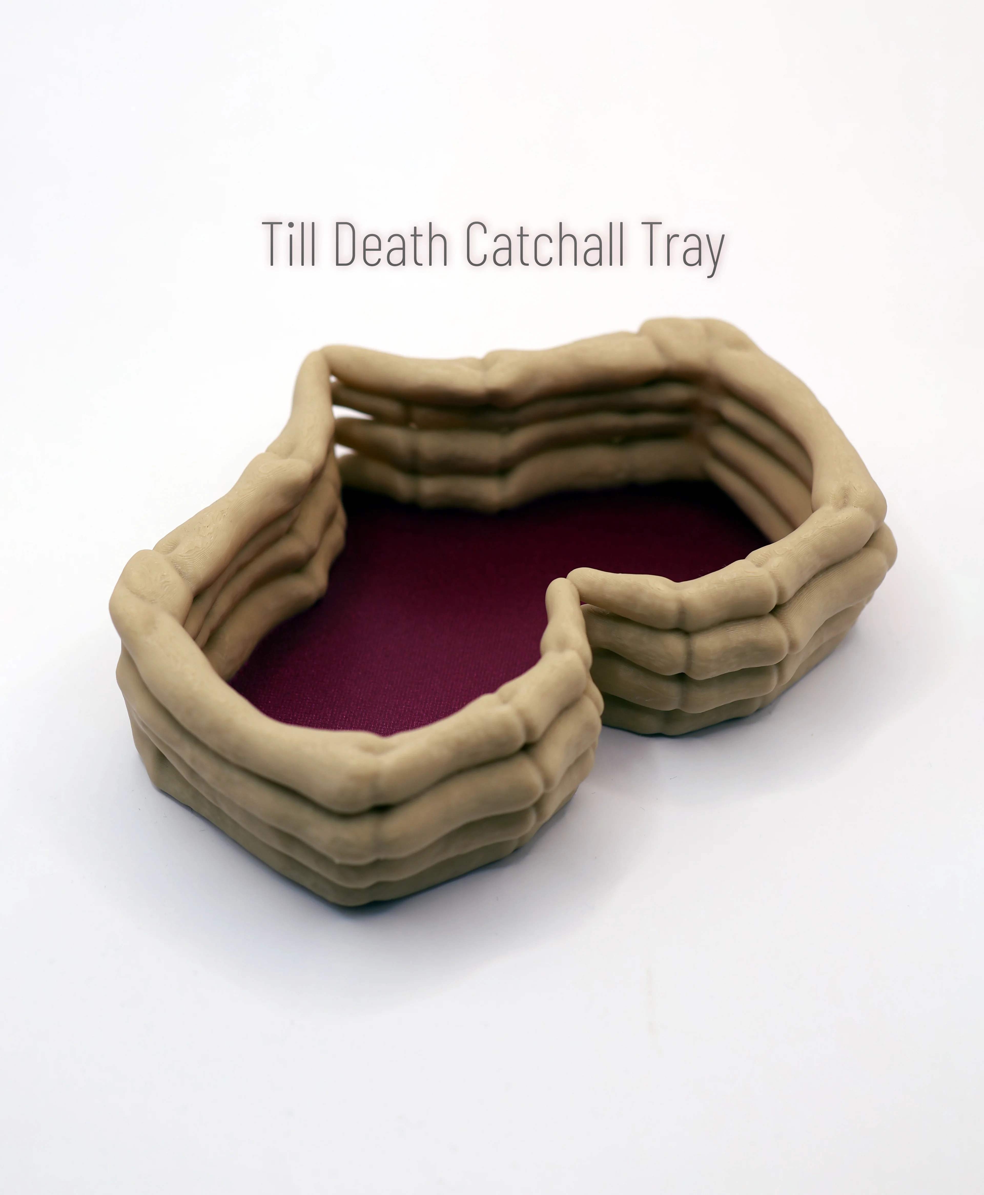 Till Death Catchall Tray 3d model