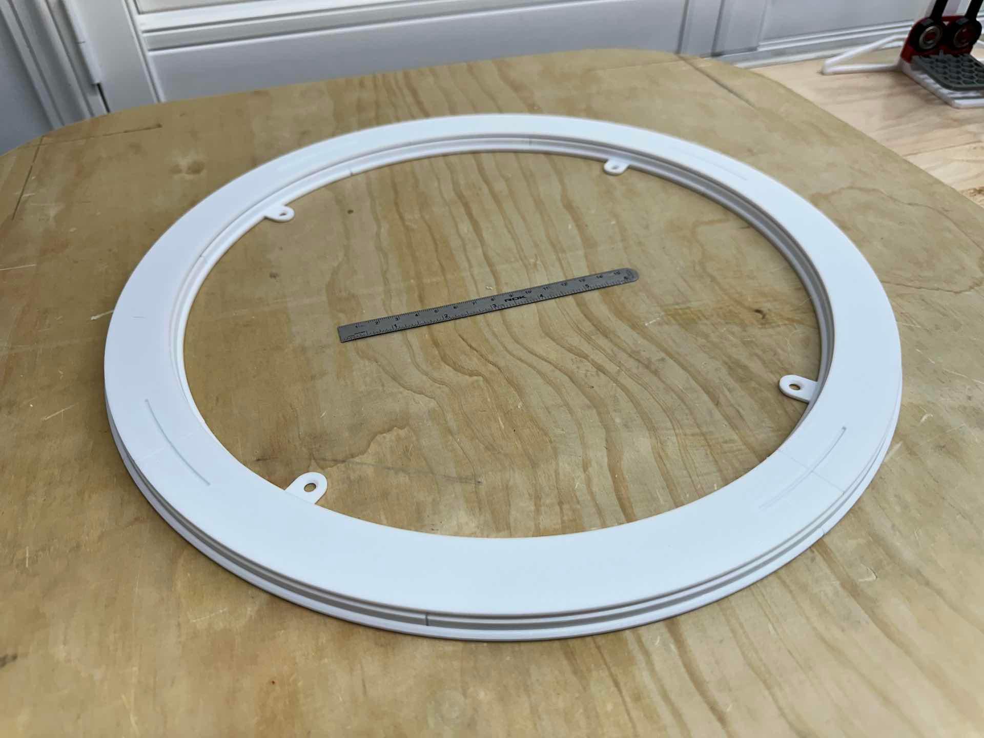 XL Turntable (380mm Lazy Susan), printed on a 220mm bed  3d model