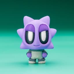 Space Blob Noz - Mini Playset Art Toy with Modular Box 3d model