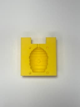 Wax Candle Mold - Bee Hive 3d model