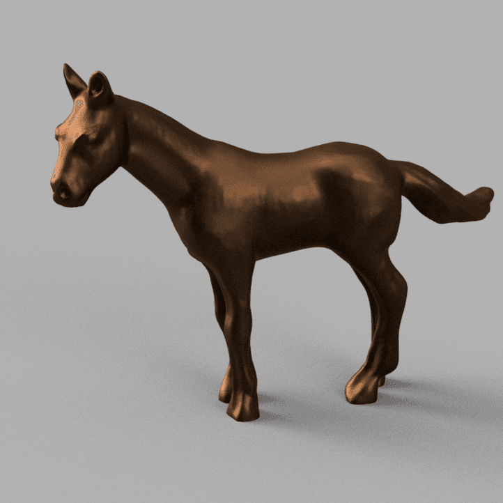 Horse again 3d model