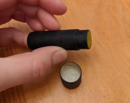 Lip balm tube push rod 3d model