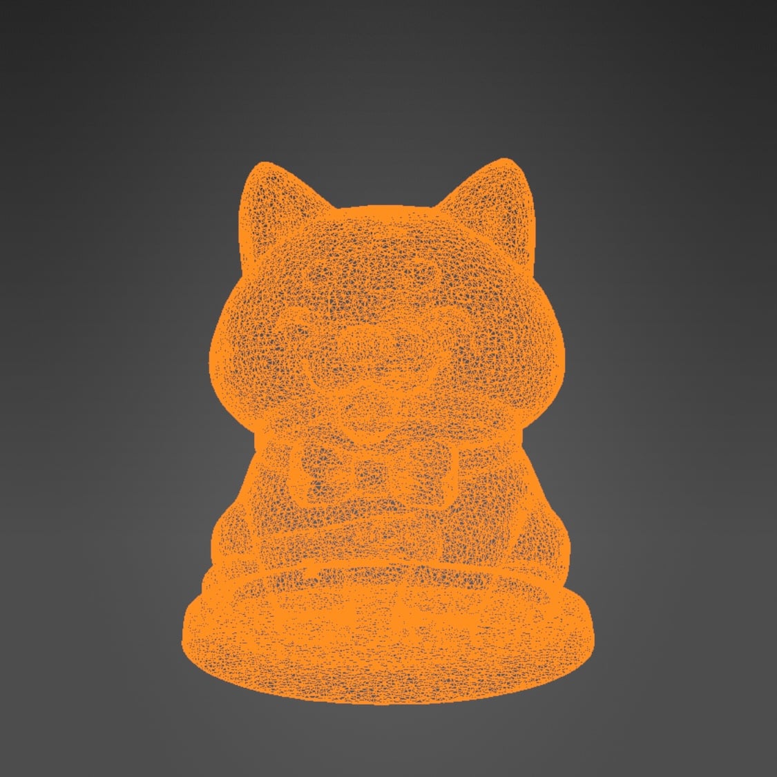 Cute Shiba Inu 3D Model 3d model