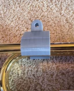 Trumpet GoPro Mount - Made for YTR200ADII 3d model
