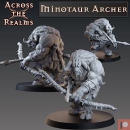 Minotaur Archer 3d model