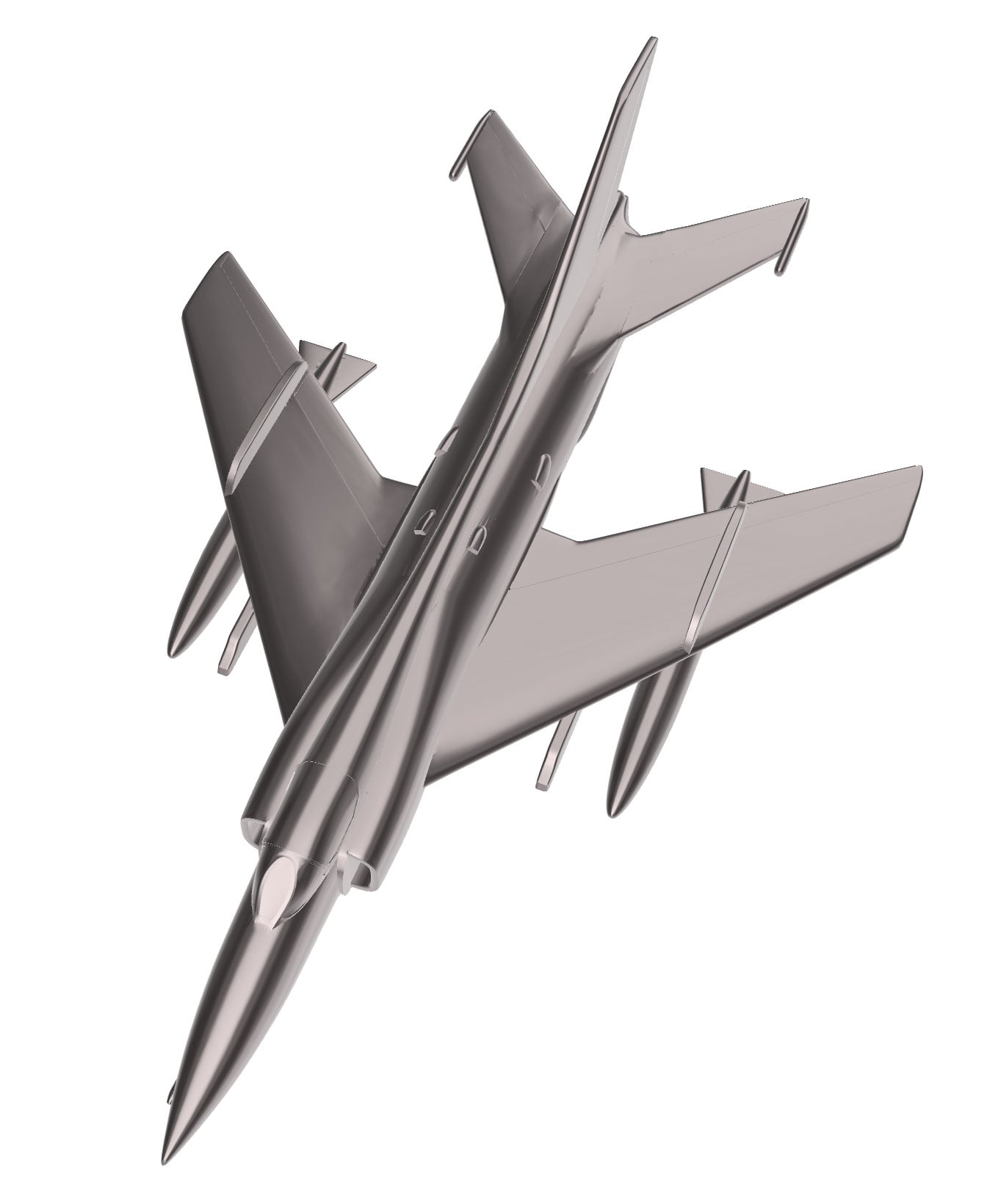 Nanchang Q-5 Fantan 3d model