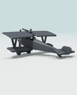 1:144 Nieuport 10AR 3d model