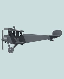 1:144 Nieuport 10AR 3d model