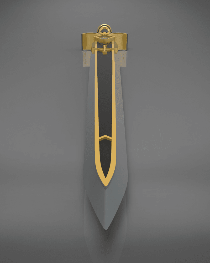 Kirito’s Sword - Integrity Knight 3d model