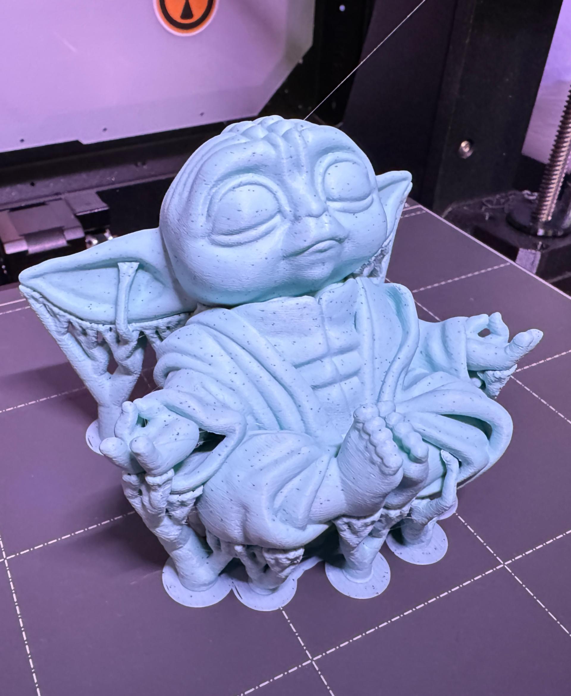 Baby Yoda - Grogu - Resting grogu - 3d model