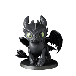Toothless How to Train Your Dragon - Free Sample STL | Full 16-Character Bundle on Profile 3d model