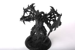 Abyss Warlord - Dark Fantasy Creature Bust 3d model