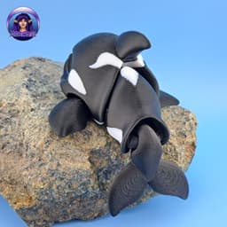 Orca Puff - Exclusive Model 3d model