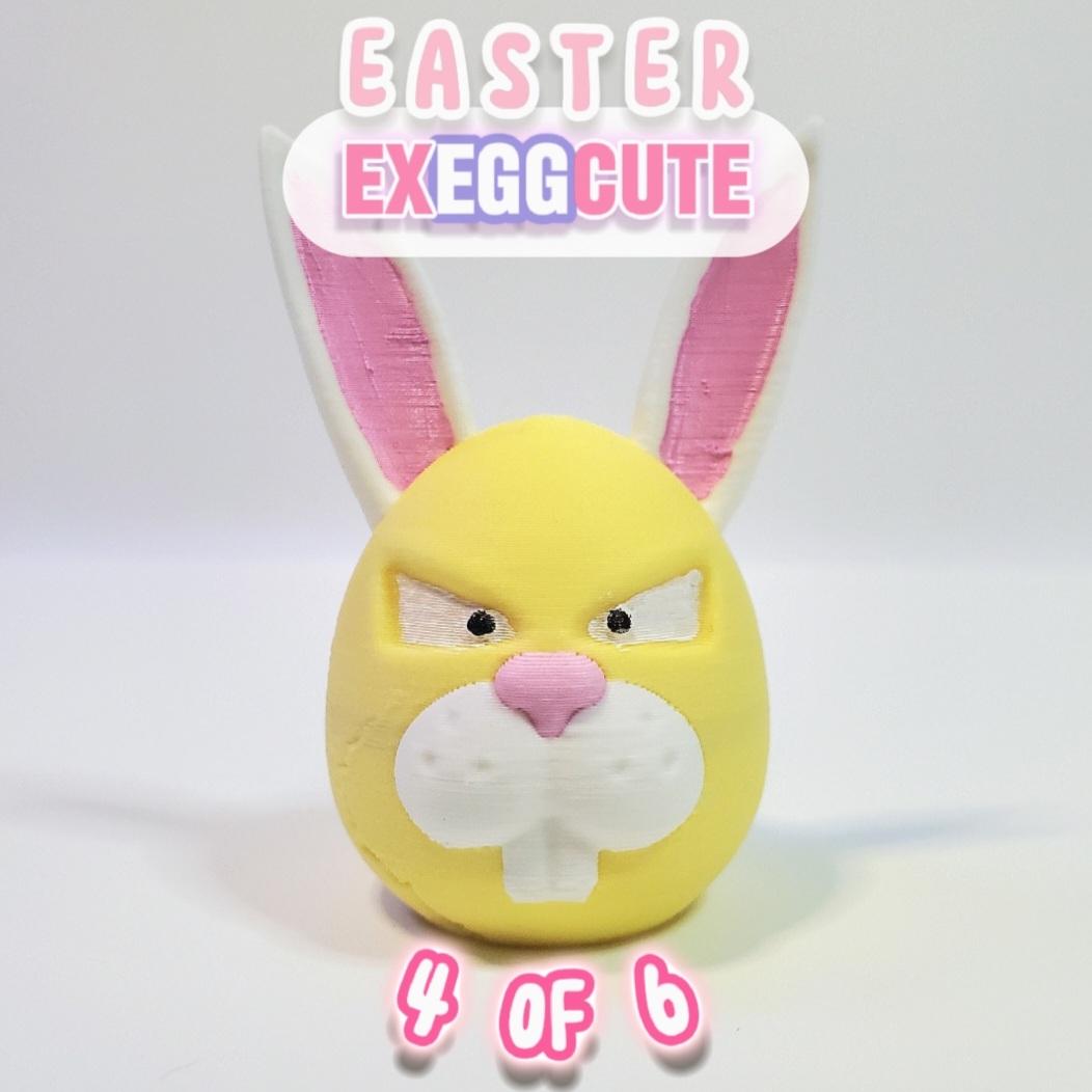 Easter Bunny Exeggcute [4 OF 6] Seasonal Pokemon Fan Art Holiday Decoration Set 3d model