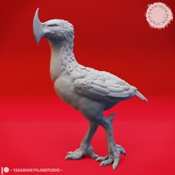Axe Beak - Tabletop Miniature 3d model