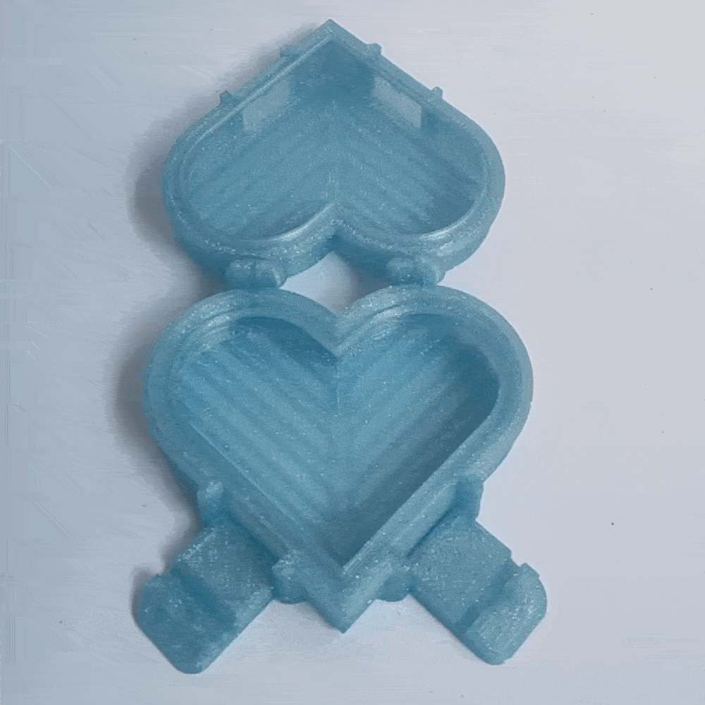 rugged heart box 3d model