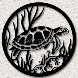 turtle wall art sea turtle wall decor ocean decoration for beach house 3d model