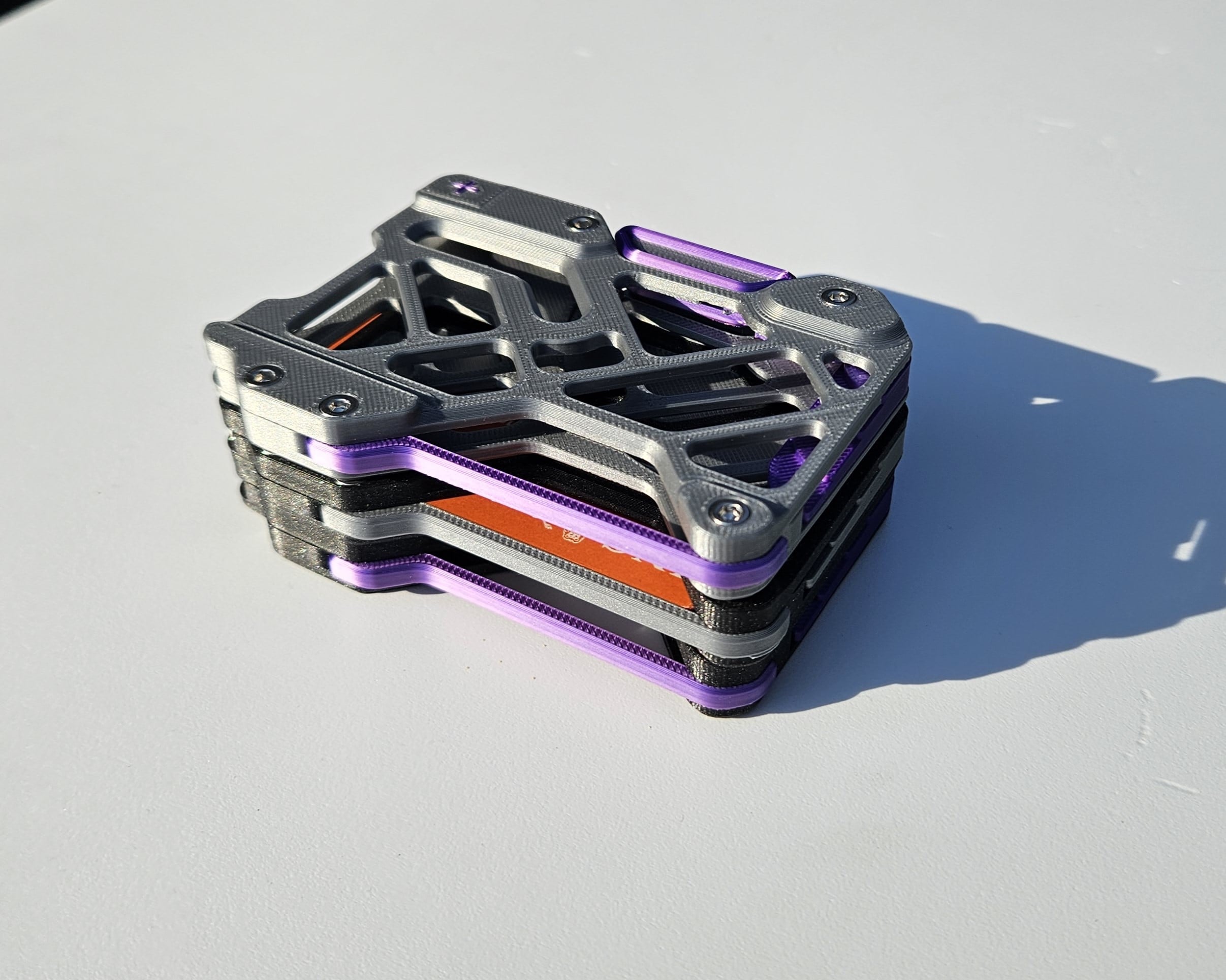 Wallie(var) - Advanced Lever Action Wallet 3d model